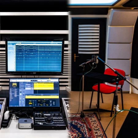 Control- & Voice-Room (stundenweise)