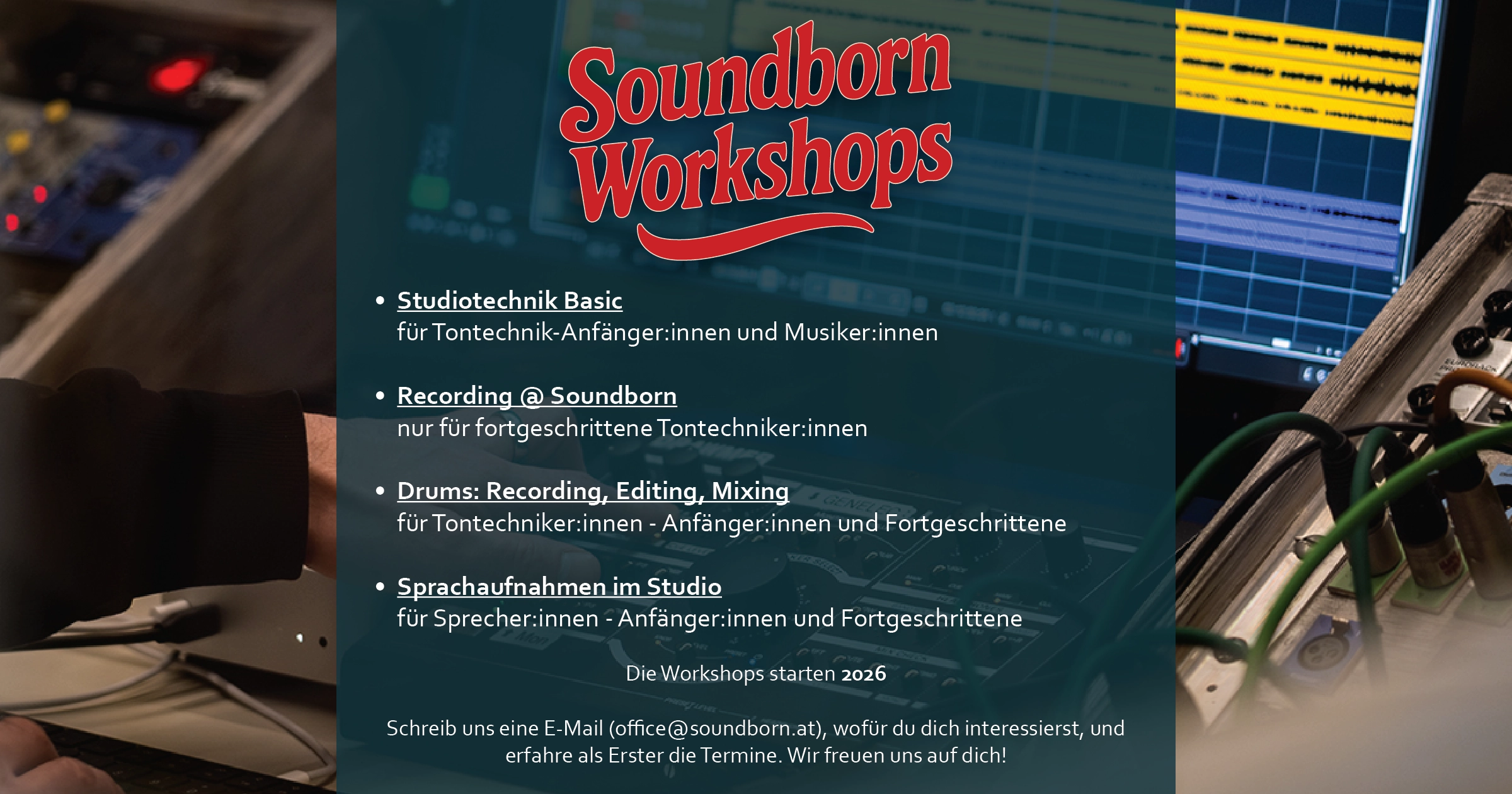 Soundborn Workshops 2026